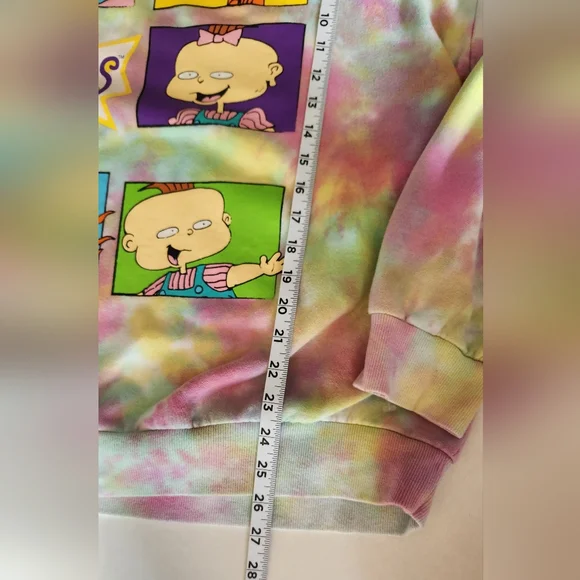 Nickelodeon Rugrats Tie Dyed Hoodie XL - Picture 3 of 9